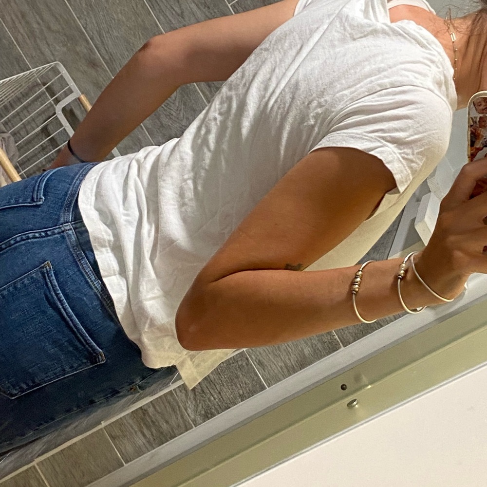 Abercrombie and Fitch white tee
